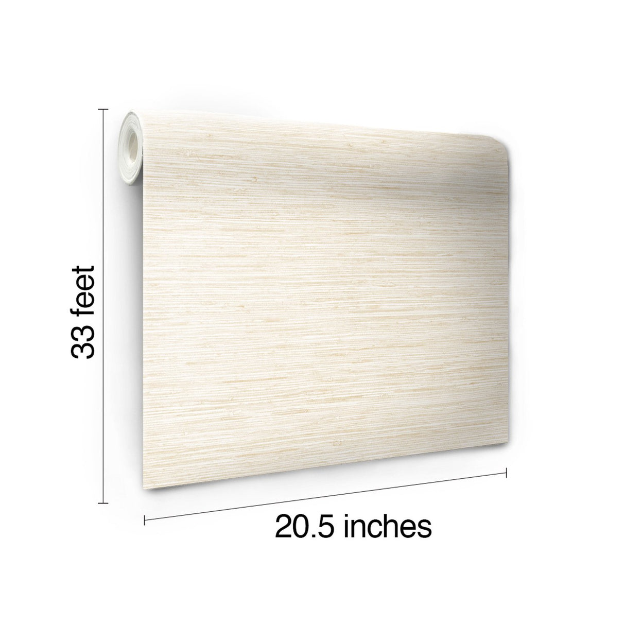 Grasscloth White Faux Grasscloth Prepasted Wallpaper - York WB5501
