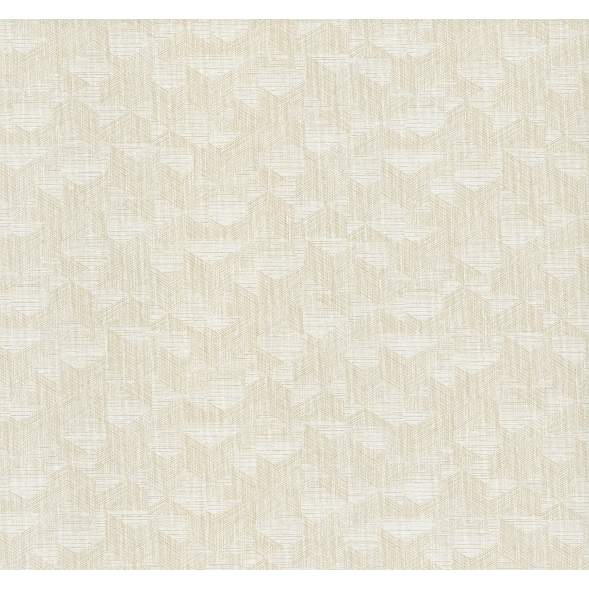 Warner Naila Ivory Geo Weave Wallpaper, 27 in x 27 ft bolt – SKU 4181-4751