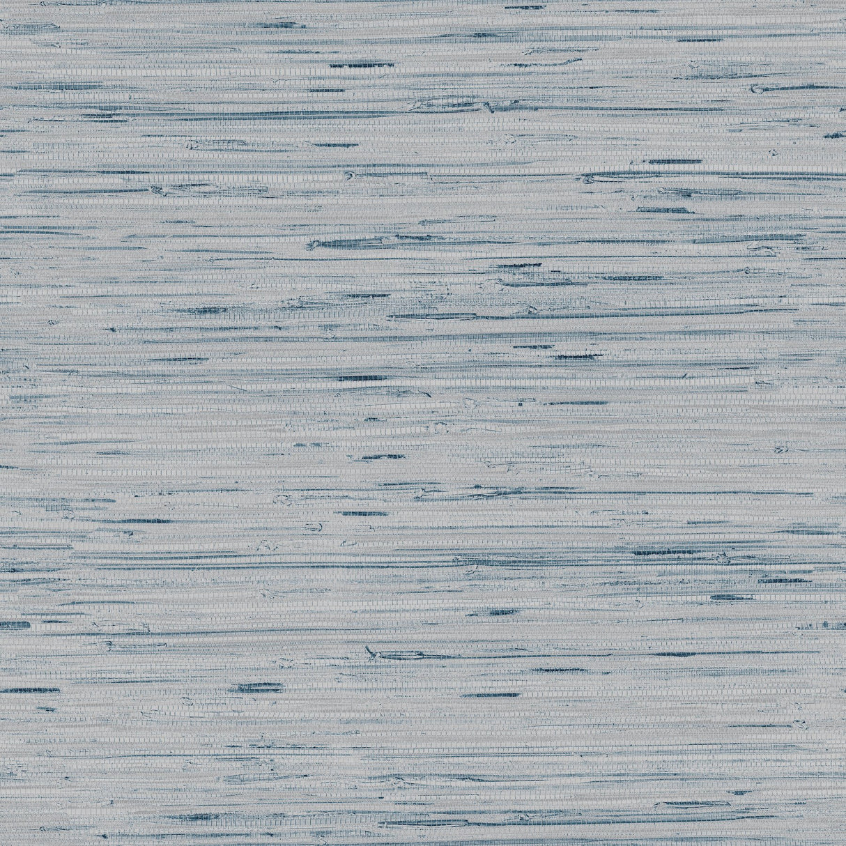 Lustrous Grasscloth Blue & Gold Faux Grasscloth Wallpaper - York Y6201603