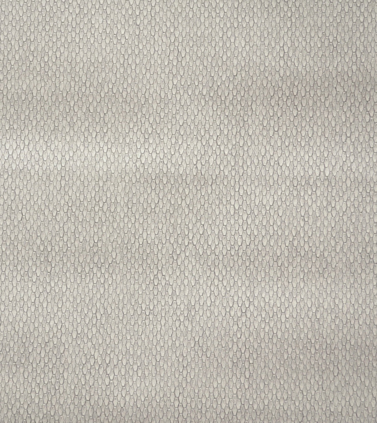 Stretched Hexagons Light Grey Wallpaper with Glam Small Prints Pattern - York Y6231103