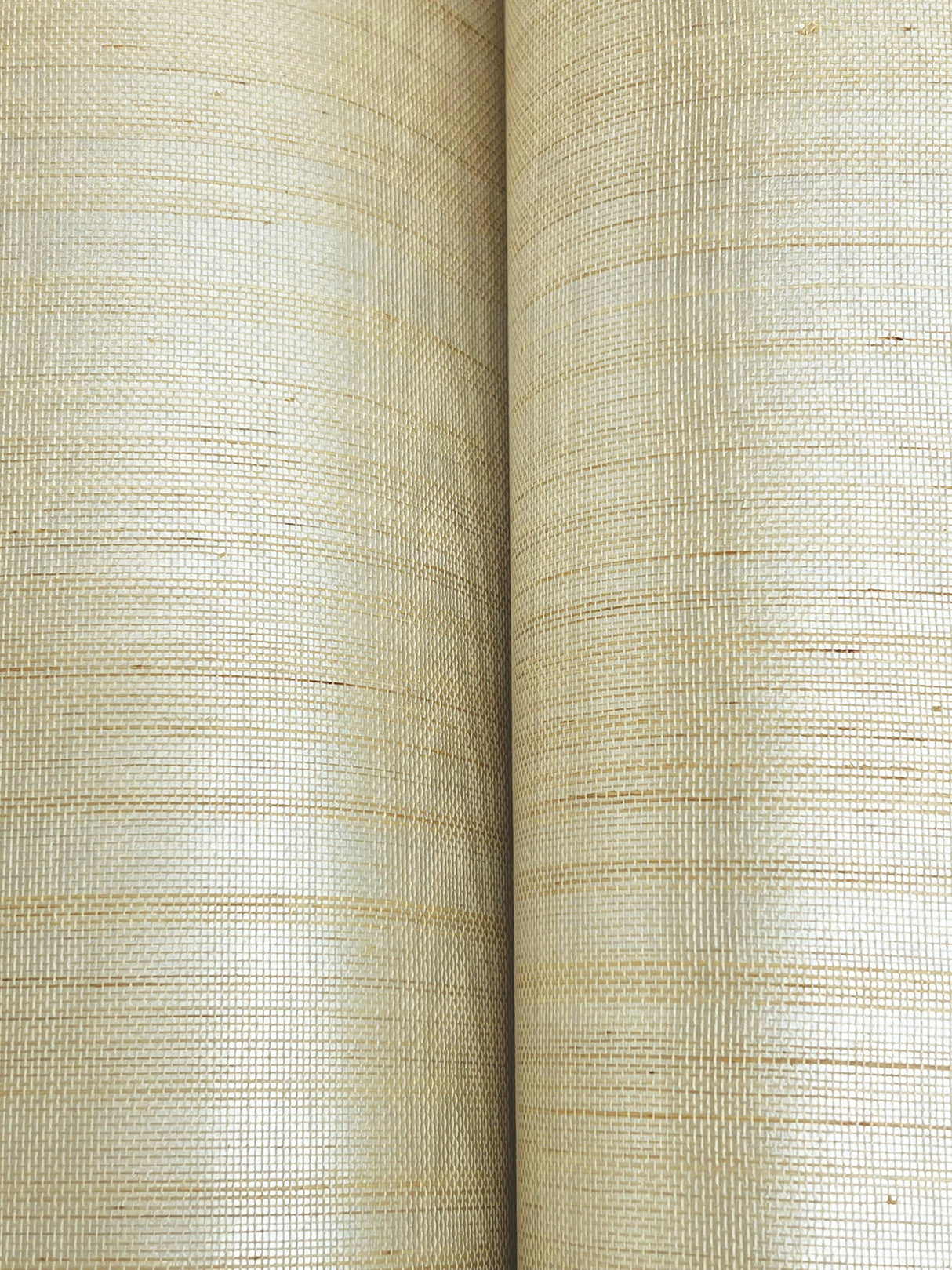 Tailored Abaca White Pearl by Ronald Redding Abaca Grasscloth Wallpaper – York Designer Series YGL7021
