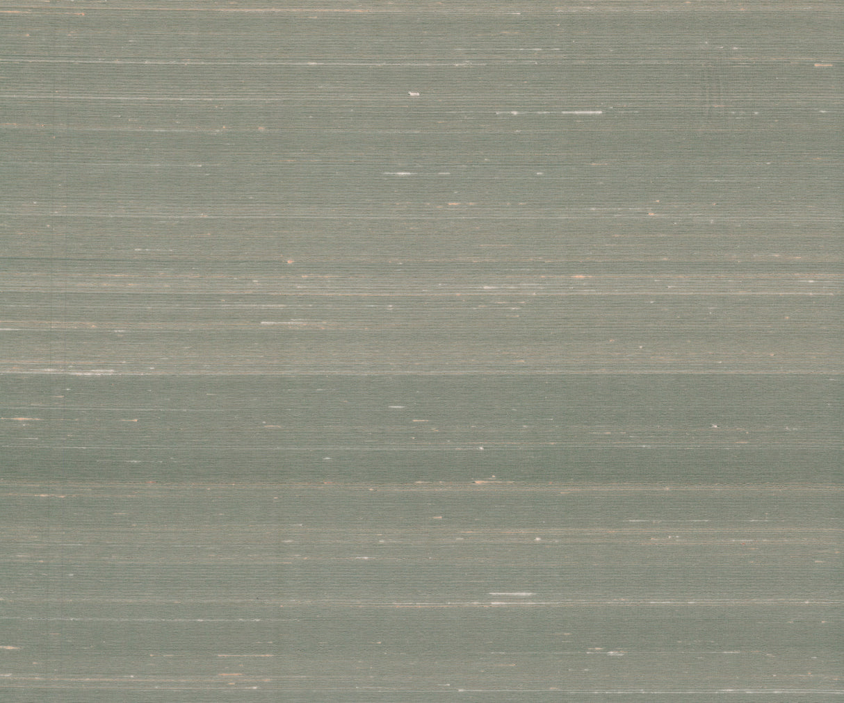 Silk Road Verdigris silk weave wallpaper by Ronald Redding, green textured grasscloth look