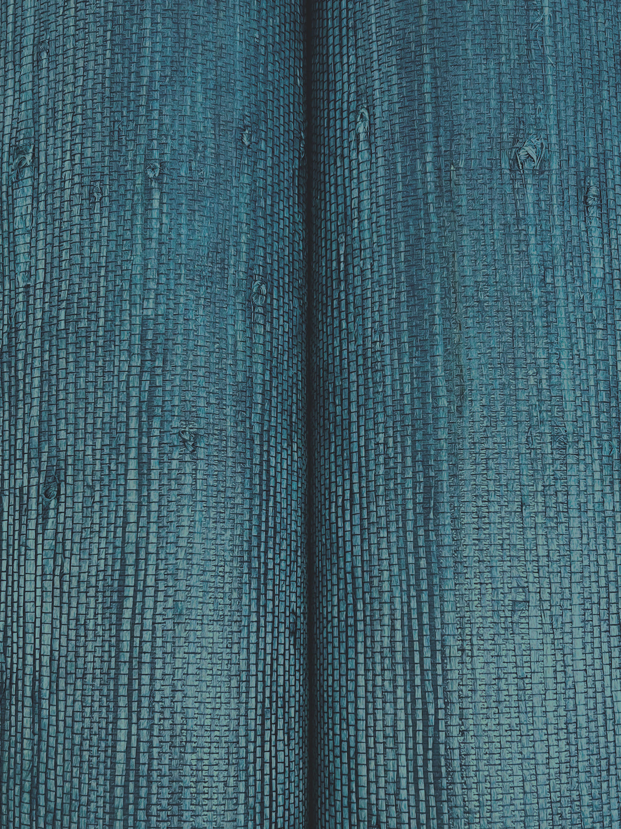 Horizontal Jute Bijou Blue by Ronald Redding Jute Grasscloth Wallpaper – York Designer Series YGL7067