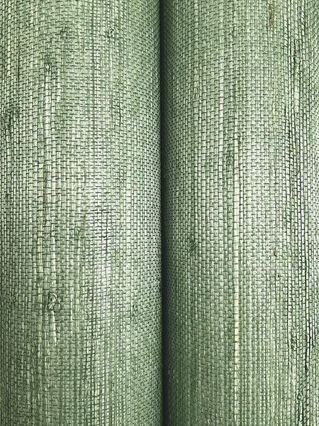 Horizontal Jute Evergreen by Ronald Redding Grasscloth Wallpaper – York Designer Series YGL7068