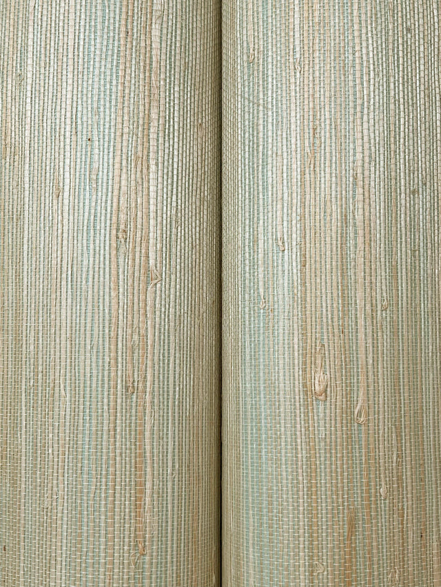 Horizontal Jute Seaglass by Ronald Redding Grasscloth Wallpaper – York Designer Series YGL7070