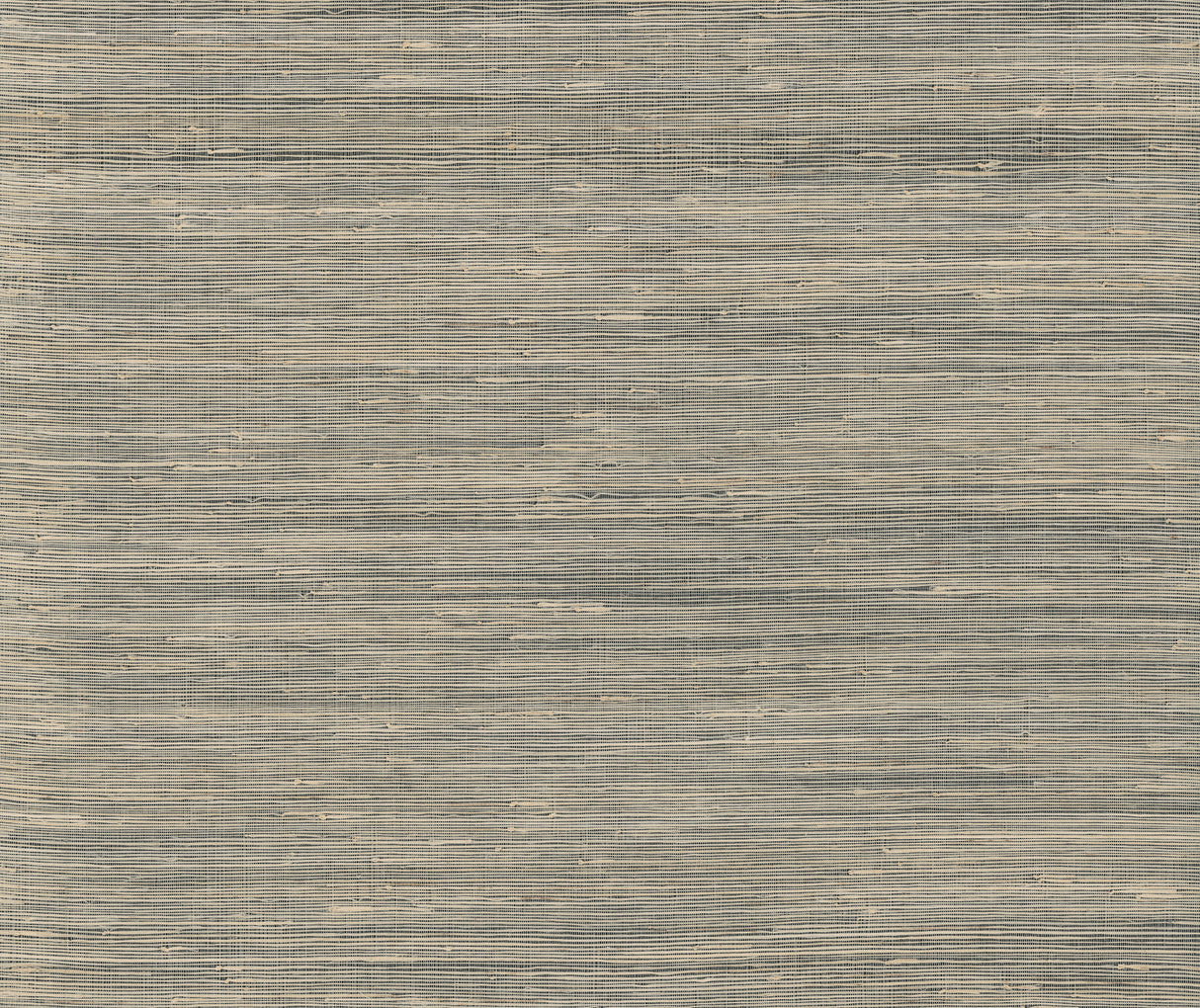 Horizontal Jute Black / Natural Grasscloth Wallpaper by Ronald Redding – York Designer Series YGL7075