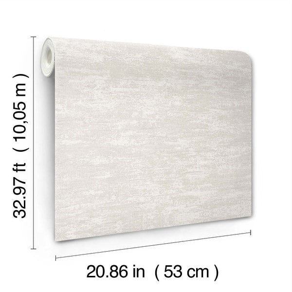 Weathered Stucco Pearl by York Wallcoverings Textured Vinyl Wallpaper – York Wallcoverings SI25755