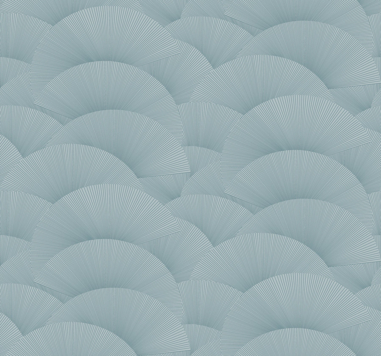 Ronald Redding Morning Shell Blue Wallpaper ZA8025