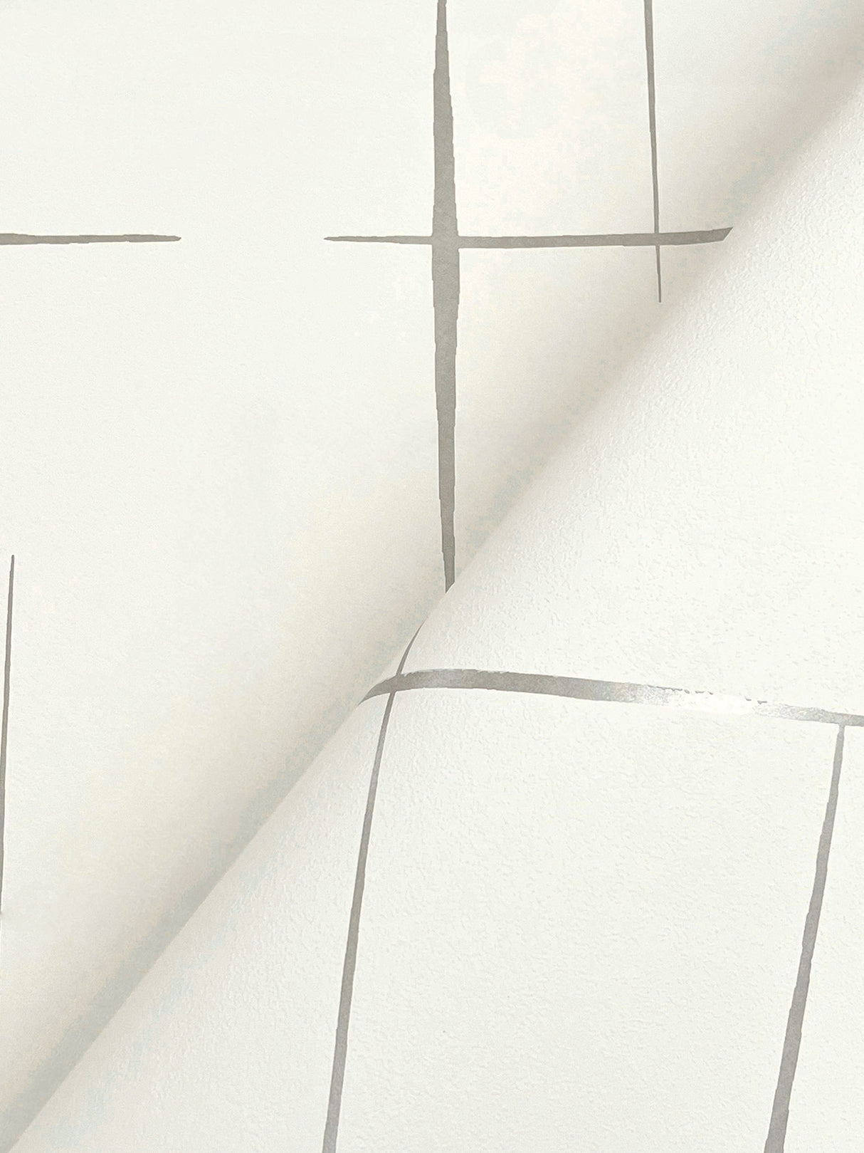 Malia Grey & White by Ronald Redding Geometric Wallpaper – York Designer Series ZA8055