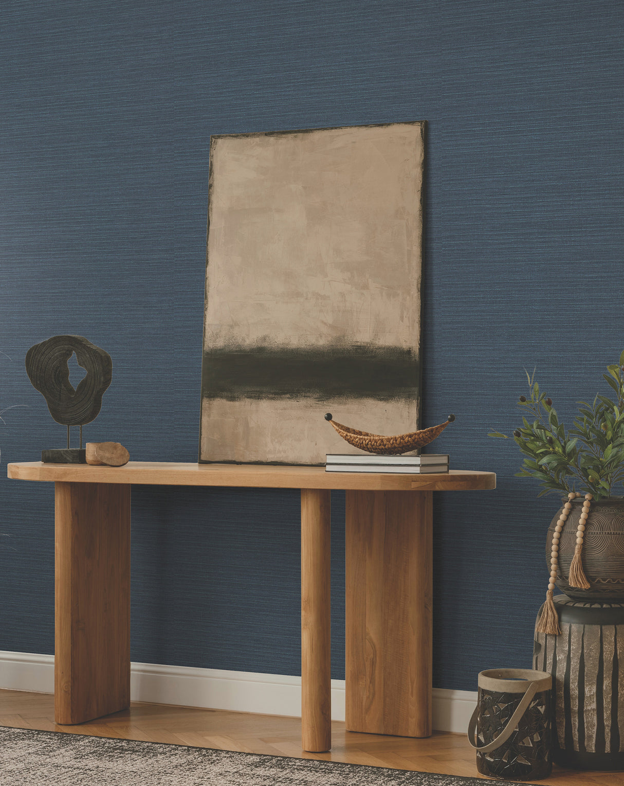 Amyra Silk Ink by Ronald Redding Textured Vinyl Wallpaper – York Designer Series ZA8098N
