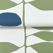 Sculpted Vines Alpine & Ultramarine by York Wallcoverings Botanical Wallpaper – York Wallcoverings ZM2801