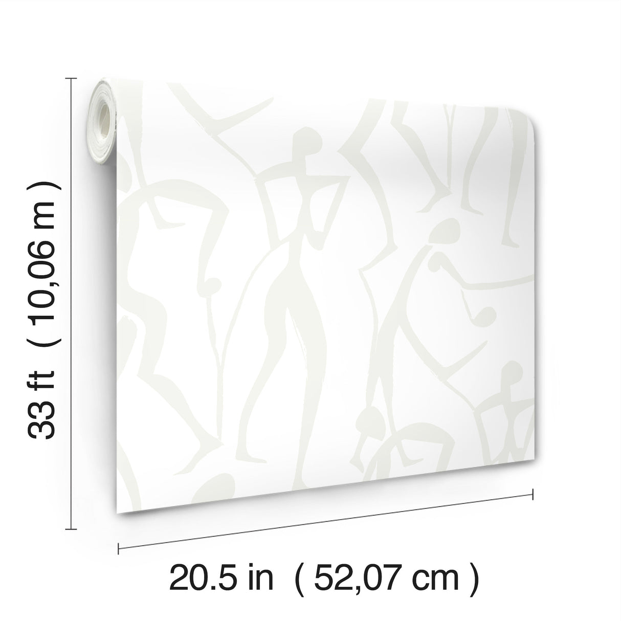 Joyful Dancers Pearl by York Wallcoverings Non Woven Wallpaper – York Wallcoverings ZM2833