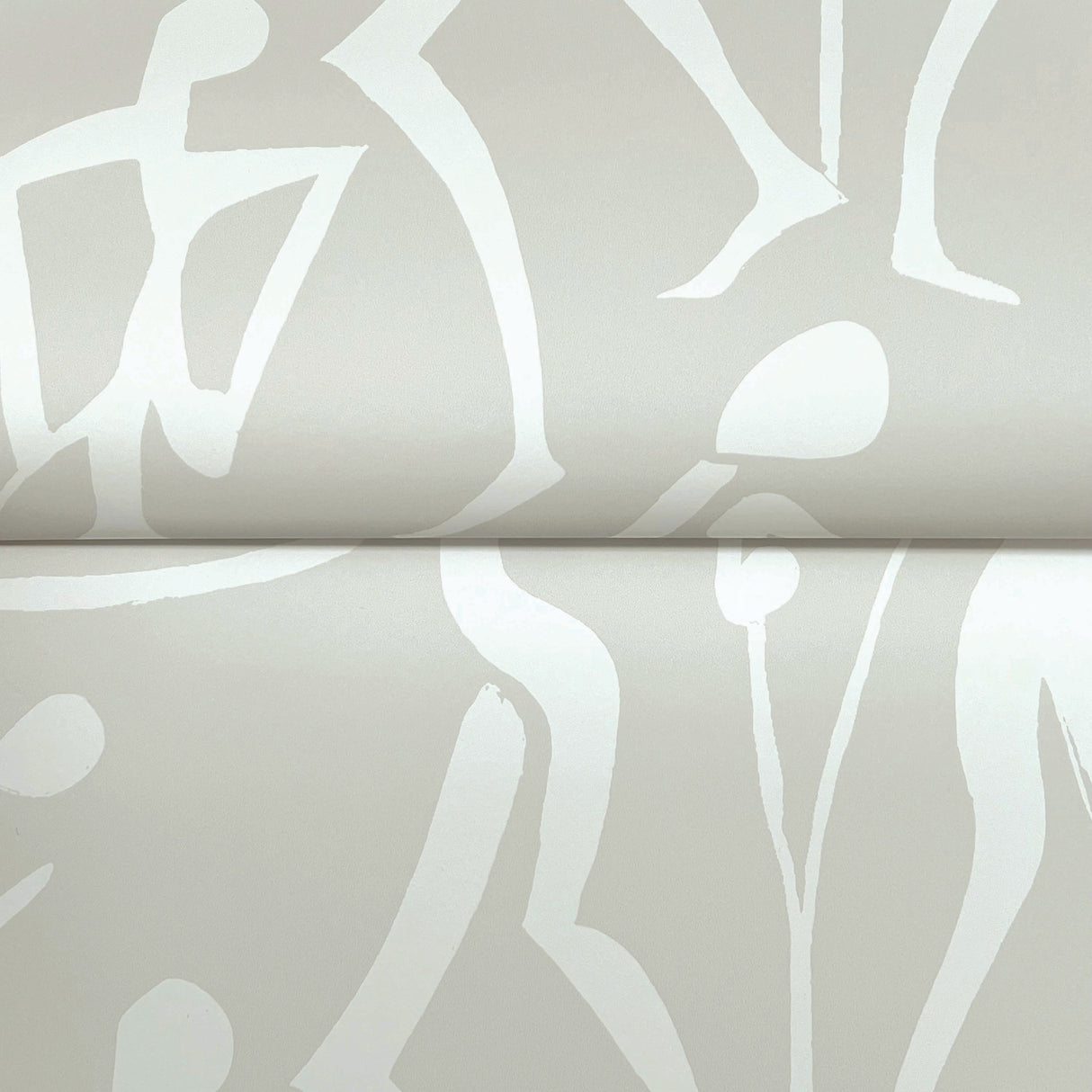 Joyful Dancers Lichen Grey by York Wallcoverings Non Woven Wallpaper – York Wallcoverings ZM2835