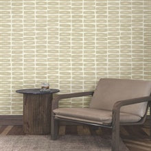 Modernist Motif Linseed Oil by York Wallcoverings Geometric Wallpaper- York Wallcoverings ZM2864