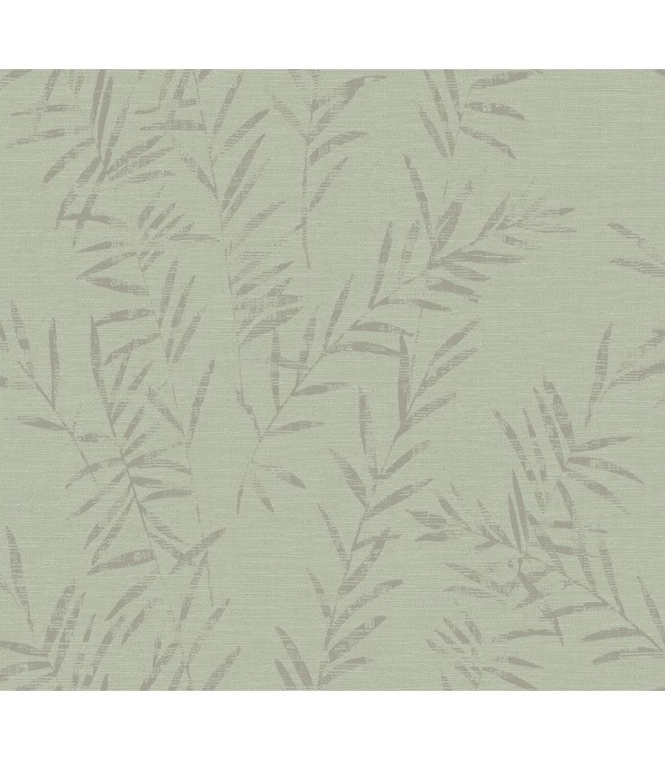 Allerton Bamboo Sage Wallpaper by Antonina Vella – York Designer Series AB3064