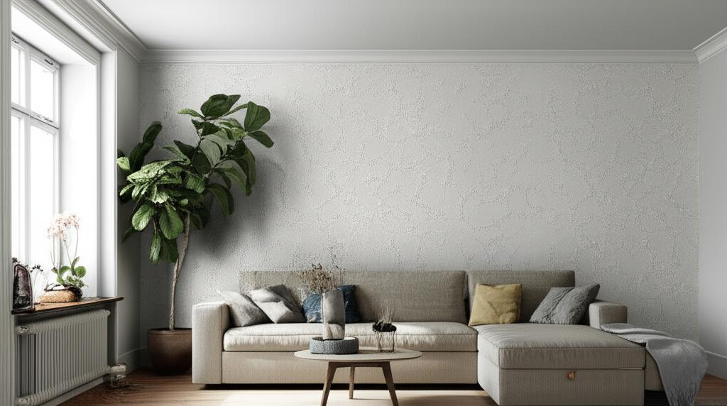 Molntuss Grey Cloud Polka Dot Wallpaper by Boråstapeter – Schumacher 1456