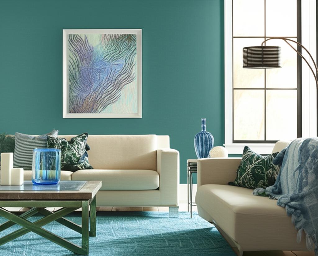 Suwon Sisal Aqua Natural Grasscloth Wallpaper – Schumacher 5000760
