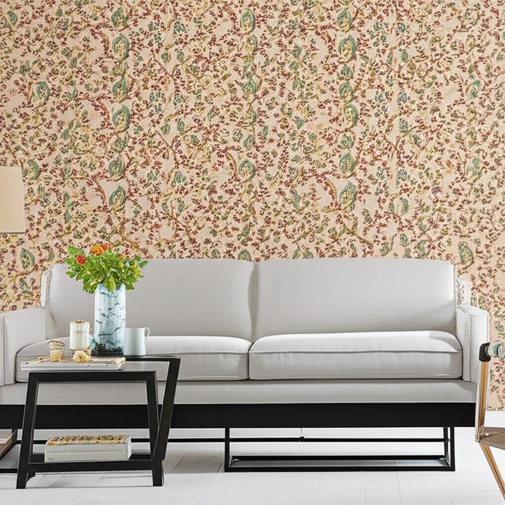 Fox Hollow Document Natural Botanical Wallpaper – Schumacher 5004101