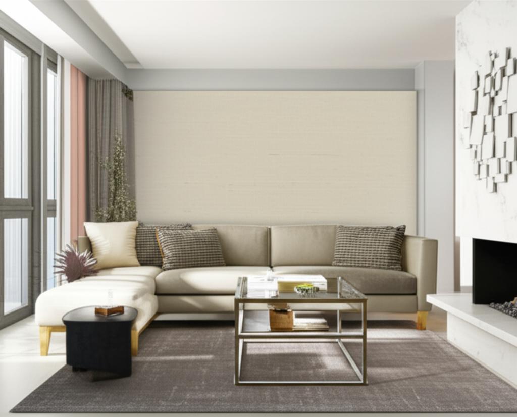 HARUKI SISAL Parchment Sisal Wallcovering by Schumacher – 5004728