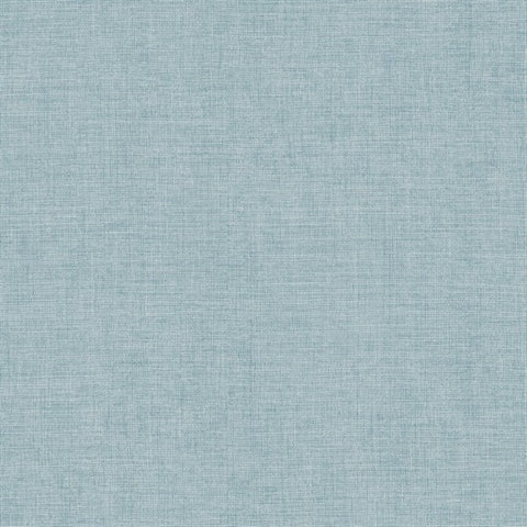 Alba Sky Blue Open Weave Wallpaper by A-Street Prints showing subtle woven texture