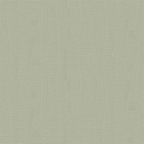 Amir Light Green Embossed Wallpaper texture and room detail