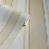Palazzo Neutral by Arthouse Stripe Wallpaper – Brewster Home Fashions AH290502