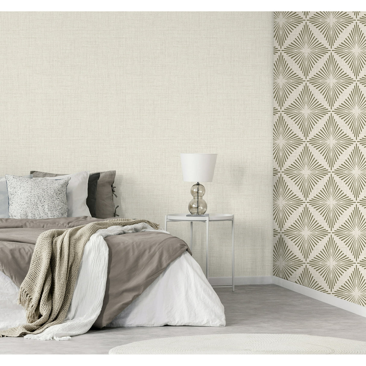 Weber Dove by Fine Decor Texture Wallpaper – Brewster Home Fashions FD43750