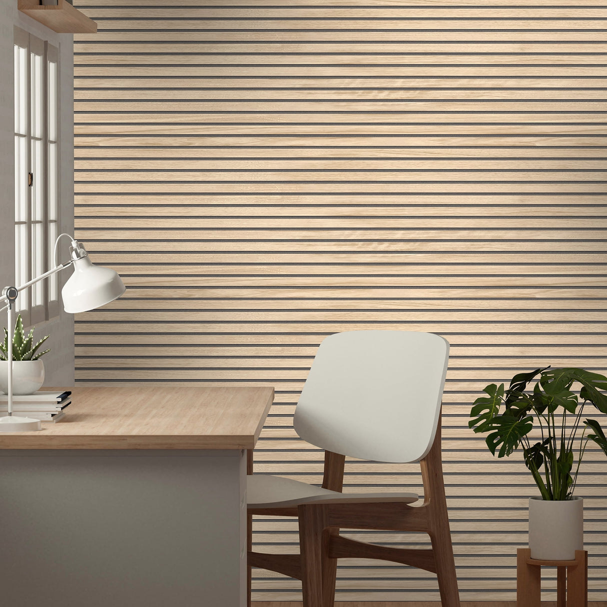 Panacea Light Brown by Belgravia Decor Wood Wallpaper – Brewster Home Fashions BG1158