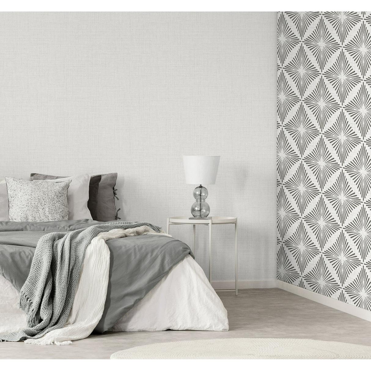 Weber Light Grey by Fine Decor Texture Wallpaper – Brewster Home Fashions FD42826