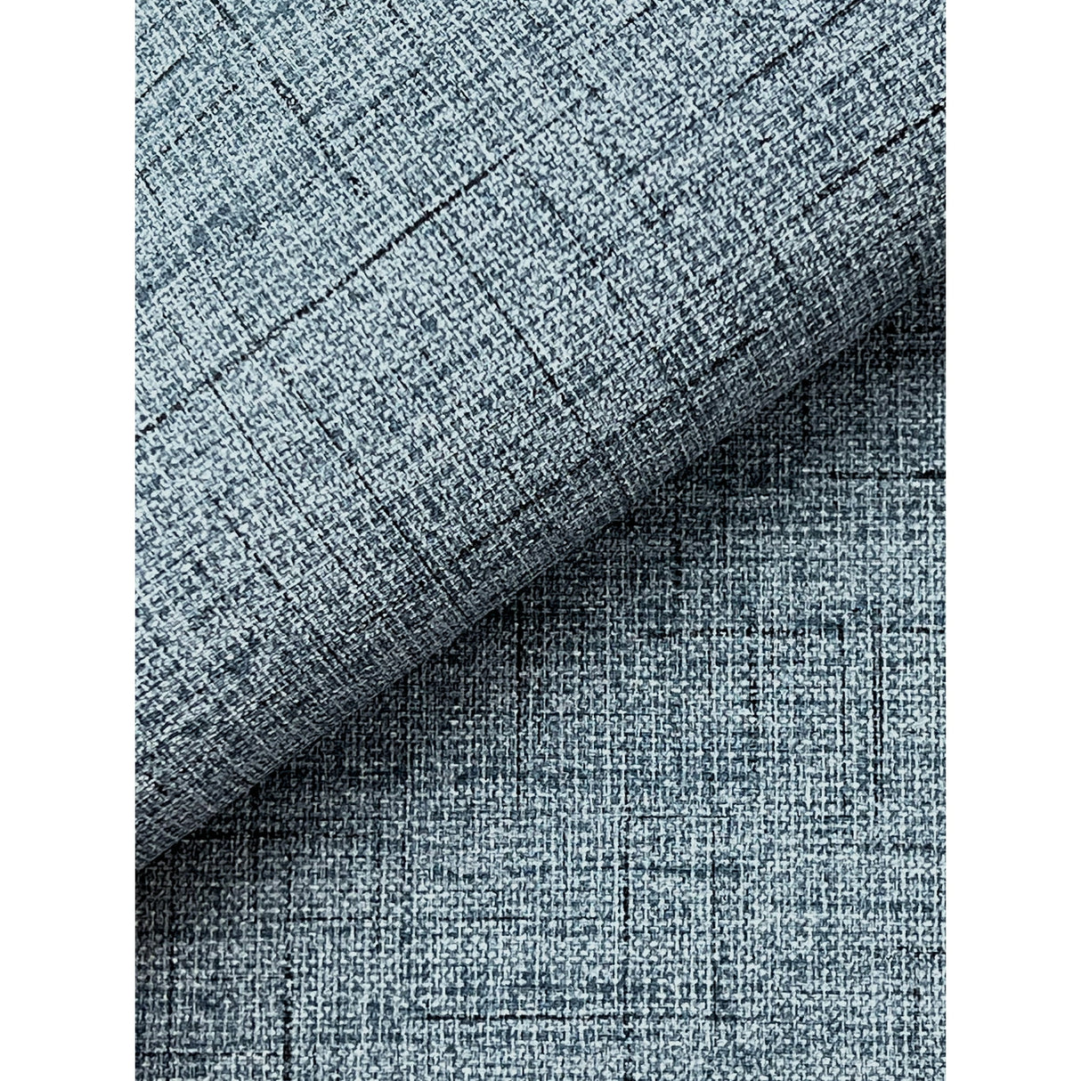 Leon Denim by Warner Faux Fabric Wallpaper – Brewster Home Fashions 4207-5415