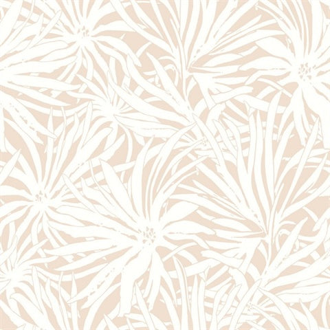 York Floral Canopy Blush non woven wallpaper roll GN2574