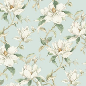 Garden Jewels Linen by Candice Olson Floral Wallpaper- York Designer Series DF3312