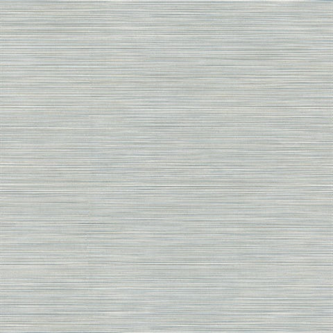 Lorn Light Blue Faux Grasscloth Wallpaper – Warner 4207-5440