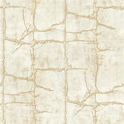 York Wallcoverings Mojave Gold Wallpaper GN2584