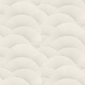 Morning Shell White & Silver by Ronald Redding Wallpaper – York Designer Series ZA8023