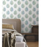 Miramar Lush by York Wallcoverings Botanical Wallpaper – York Wallcoverings MT5602