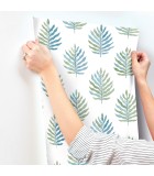 Miramar Lush by York Wallcoverings Botanical Wallpaper – York Wallcoverings MT5602