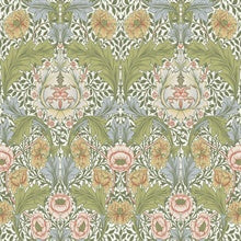 Myrtle Dove by A-Street Prints Floral Ogee Wallpaper – Brewster Home Fashions 4171-82056