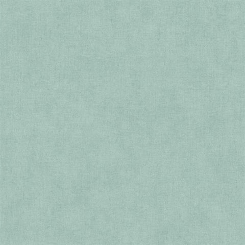 Nuovo Aqua Faux Linen Wallpaper by A-Street Prints, texture detail in aqua