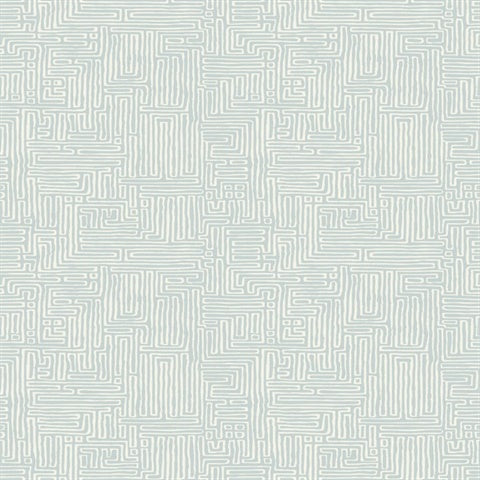 Passages Blue Wallpaper MX9689 by Ronald Redding, York Designer Series