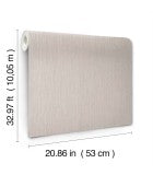 Lilah Dove Grey by York Wallcoverings Woven Vinyl Wallpaper – York Wallcoverings SI25773