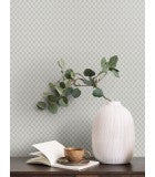 Brioni Cream by Antonina Vella Floral Stamp Wallpaper – York Designer Series VP1396