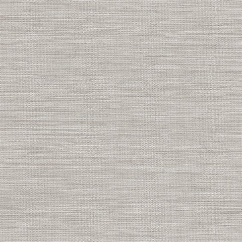 Winn Beige Faux Grasscloth Wallpaper roll view