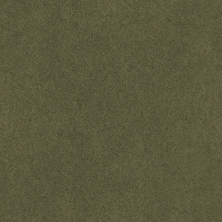 RuSuede Olive Green Peel & Stick Wallpaper with Suede-Inspired Fabric Texture - NuWallpaper RPS6153