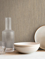 Washed Ramie Oyster by York Wallcoverings Faux Grasscloth Wallpaper – York Wallcoverings SI25851