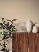 Nature's Abaca Oat by Ronald Redding Grasscloth Wallpaper – York Designer Series YGL7052