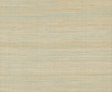 Horizontal Jute Seaglass grasscloth wallpaper by Ronald Redding – YGL7070