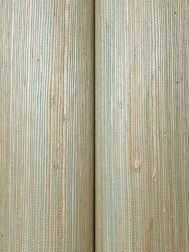 Horizontal Jute Seaglass by Ronald Redding Grasscloth Wallpaper – York Designer Series YGL7070