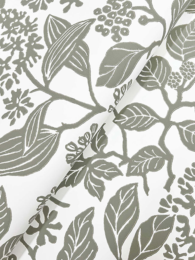 Rowen Olive by Antonina Vella Botanical Wallpaper – York Designer Series VP1343