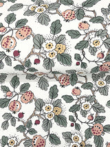 Framboise Blush by Antonina Vella Berry Vines Wallpaper – York Designer Series VP1414